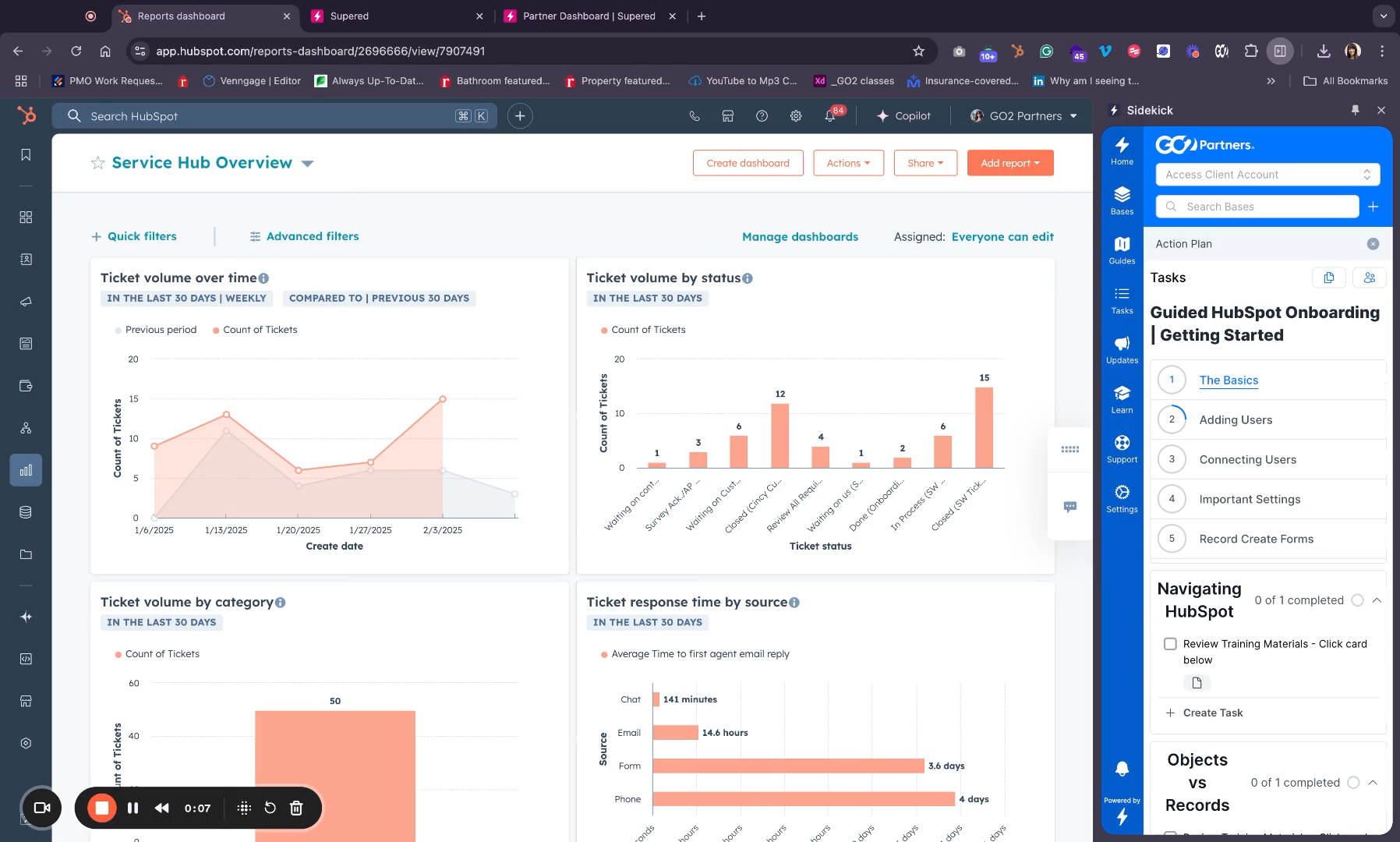 Supered Guided Onboarding preview