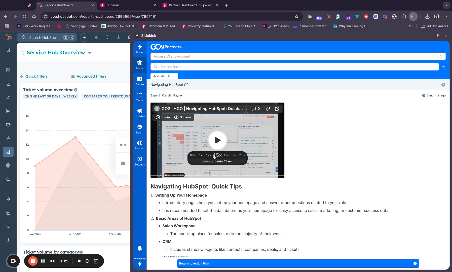 Supered Guided Onboarding preview