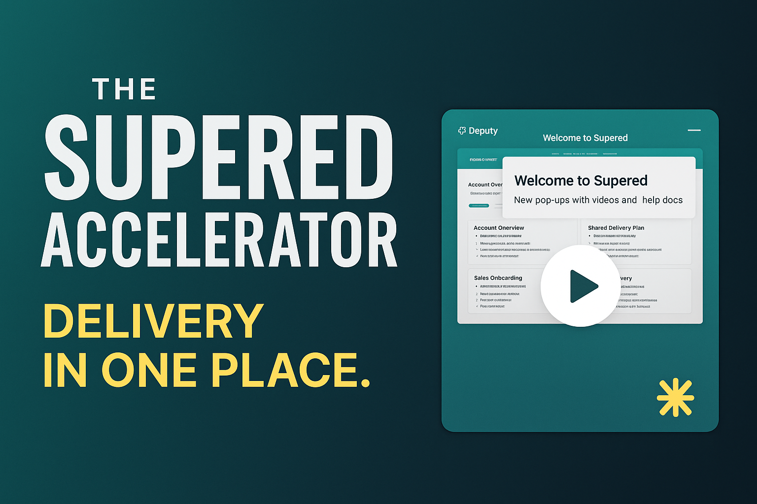 Supered Accelerator Solution preview
