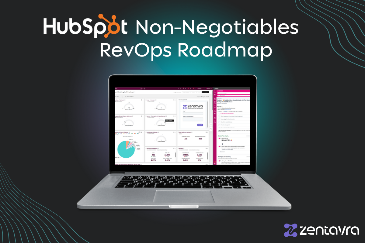 HubSpot Non-Negotiables: B2B RevOps Roadmap preview