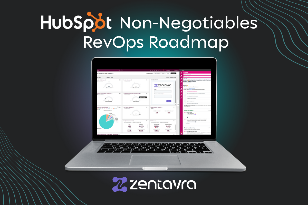 HubSpot Non-Negotiables: B2B RevOps Roadmap preview