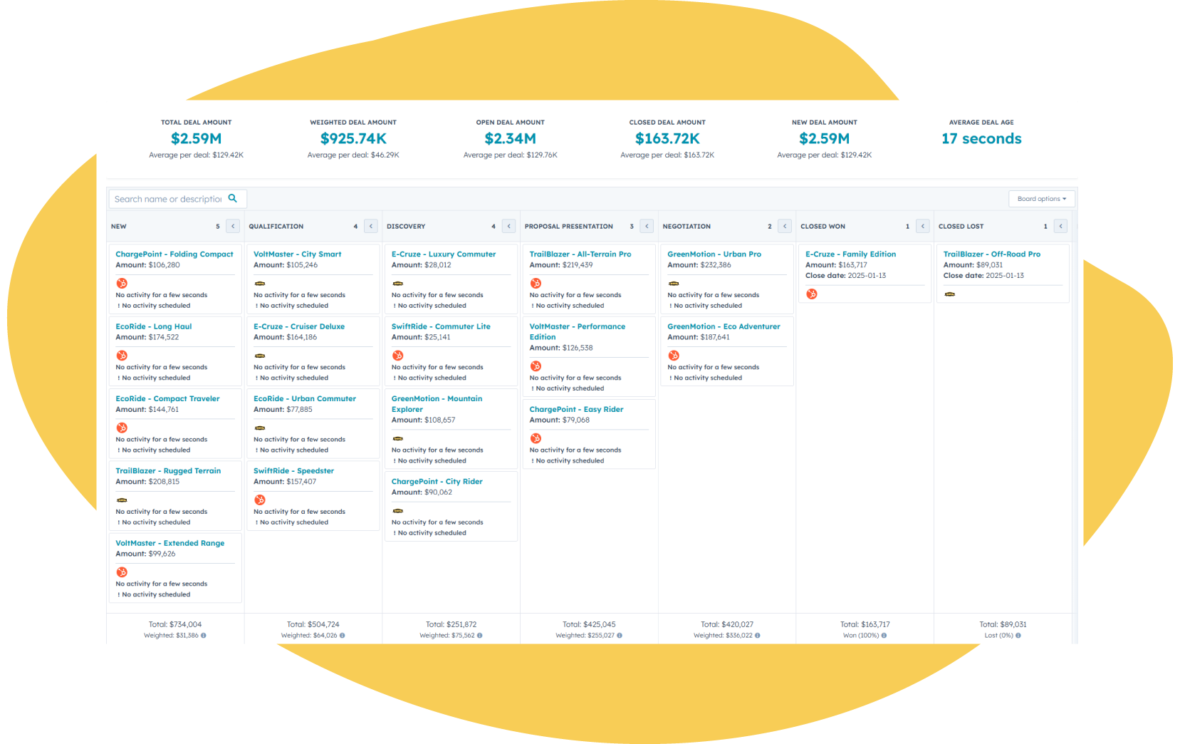 Revenue Engine CRM preview