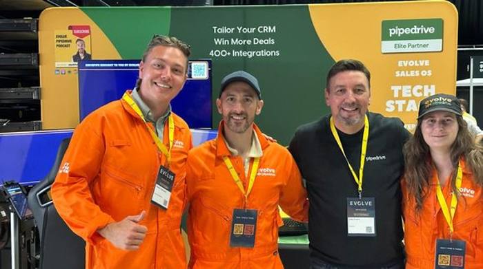 The Evolve team at an event